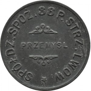 Poland, Przemyśl, 38th Lviv Rifle Regiment, 20 pennies, BEAUTIFUL!