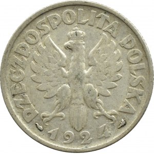 Poland, Second Republic, Spikes, 2 gold 1924, Paris