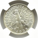 Poland, Second Republic, Spikes, 1 zloty 1925, London, NGC MS65