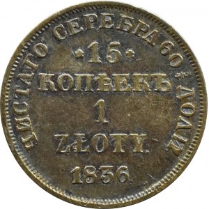 Mikuláš I., 15 kopějek/1 zlatý 1836 HG, Petrohrad