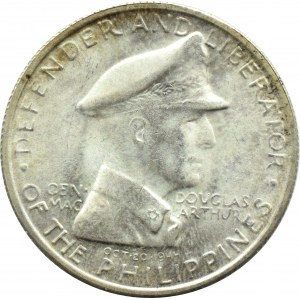 Philippines, Gen. MacArthur, 1 peso 1947 S, San Francisco
