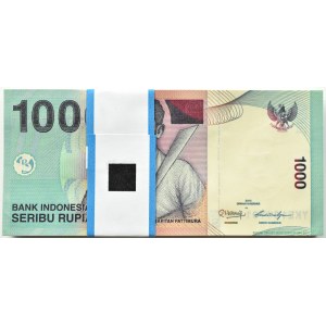 Indonesien, Bankpaket 1000 Rupiah 2013, Serie YKE