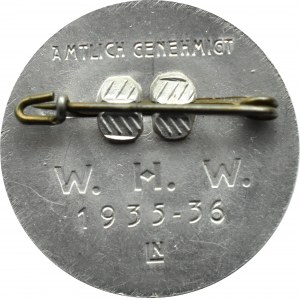 Německo (Třetí říše), odznak Adolf Hitler, velmi pěkný