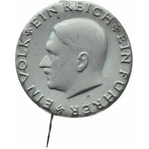 Germany (Third Reich), Adolf Hitler pin, very nice