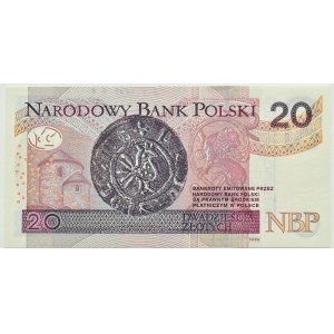Poland, III RP, Chrobry, 20 zloty 2012, AD series, Warsaw, UNC