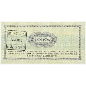 Poland, PeWeX, 50 cents 1969, Ec series