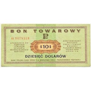 Poland, PeWeX, $10 1969, Ef series