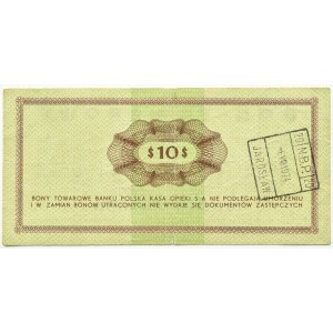 Polsko, PeWeX, 10 USD 1969, série Ef