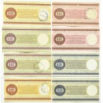 Polsko, PeWeX, lot centů 1979, různé série a nominální hodnoty (1)