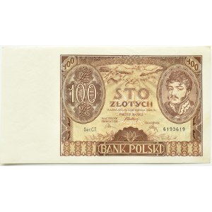Poland, Second Republic, 100 zloty 1934, CT series, Warsaw, UNC
