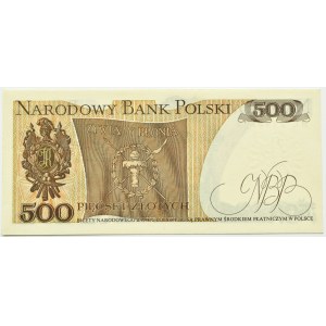 Poland, PRL, T. Kosciuszko, 500 zloty 1979, BC series, Warsaw, UNC