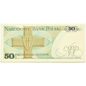 Poland, PRL, Gen. K. Świerczewski, 50 zloty 1982, DP series, Warsaw, UNC