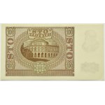 Polsko, Generální gubernie, 100 zlotých 1940 padělek ZWZ, série B, Krakov, UNC