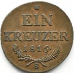 Austria, Francis II, 1 kreuzer (krajcar) 1816 S, Smolnik