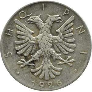 Albania, 1/2 lek 1926 R, Rome