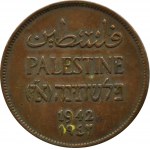 Palestine, 2 mils 1942, London