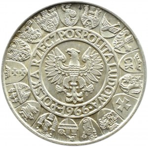 Poland, People's Republic of Poland, Mieszko and Dabrowka, 100 zloty 1966, Warsaw, UNC