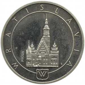 Polen, PRL, 1000 Zloty 1987, Breslau - Probe, NIKIEL, Warschau