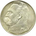 Poland, Second Republic, Jozef Pilsudski, 10 gold 1939, Warsaw, beautiful