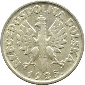 Polska, II RP, Kłosy, 1 złoty 1925, Londyn