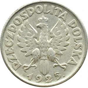 Polsko, Druhá republika, hroty, 2 zloté 1925, Londýn