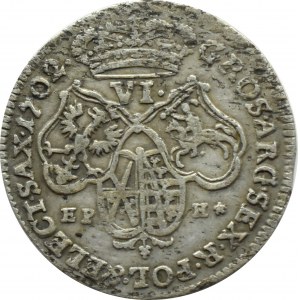 August II Mocny, szóstak 1702 EPH, Lipsk