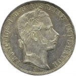Austria, Franciszek Józef I, floren 1858 A, Wiedeń