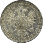 Rakousko, František Josef I., florin 1858 A, Vídeň