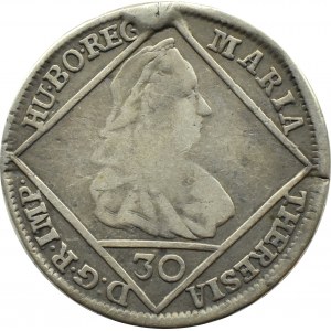 Österreich, Maria Theresia, 30 krajcars 1770 I.C. S.K., selten