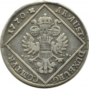 Austria, Maria Theresa, 30 krajcars 1770 I.C. S.K., rare