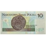 Poland, Third Republic, Mieszko I, 10 zloty 1994, series KI0000039, PMG 65 EPQ