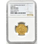 Netherlands, ducat 1731, Utrecht, NGC UNC Details