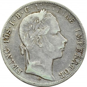 Rakousko, František Josef I., 1 florin 1859 V, Benátky, vzácný