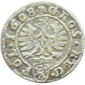 Sigismund III Vasa, penny 1608, Cracow