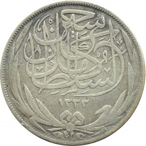 Egypt, 10 piasters 1917 H, Birmingham