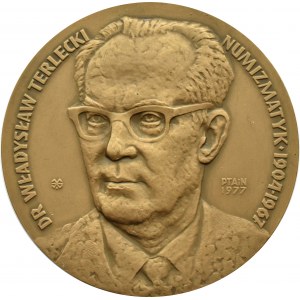 Poland, Medal of the 200th Anniversary of the Warsaw Mint 1765-1965 - Dr. Władysław Terlecki