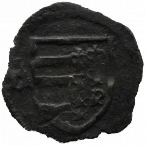 Moldova, Alexander I the Good (1400-1432), half-penny, bull's head/letter B at shield of coat of arms, unlisted!