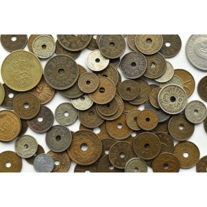 Denmark, 20th century, flight of dozens of coins, Copenhagen