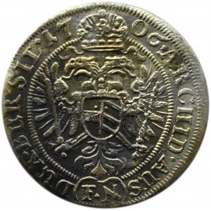 Silesia, Leopold I, 3 krajcary 1706 FN, Opole