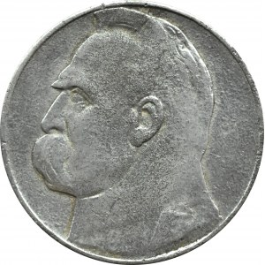 Poland, Second Republic, J. Pilsudski, 10 zloty 1936, period forgery