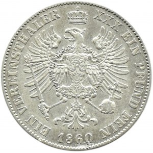 Deutschland, Preußen, Friedrich Wilhelm IV, Taler 1860 A, Berlin