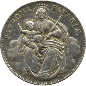 Deutschland, Bayern, Ludwig II, Taler 1869, München
