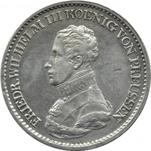 Německo, Prusko, Friedrich Wilhelm III, tolar 1818 A, Berlín