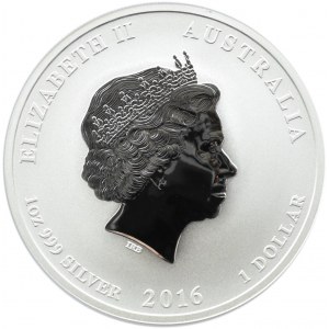 Austrálie, dolar 2016 P, Rok opice, Perth, UNC