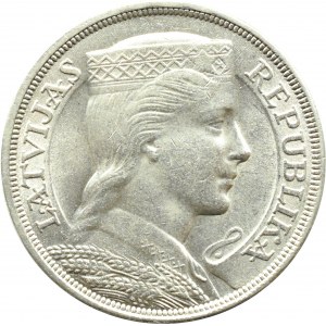 Latvia, 5 lats 1931, London