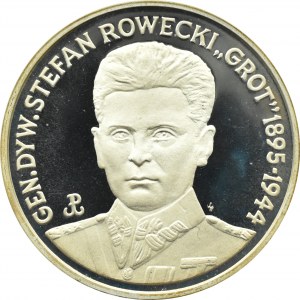 Poland, Third Republic, 200000 gold 1990, St. Rowecki Grot, Warsaw, UNC