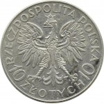 Polen, Zweite Republik, Jan III Sobieski, 10 Zloty 1933, Warschau