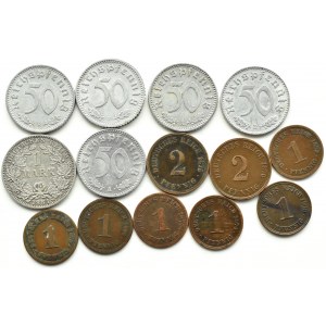 Germany, Empire and Third Reich, coin flight