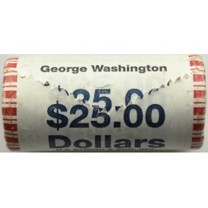 USA, Washington, bank roll dollar 2007 P, Philadelphia