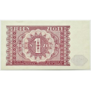 Poland, RP, 1 zloty 1946, no series designation, Warsaw, UNC